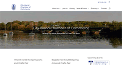 Desktop Screenshot of cityislandchamber.org
